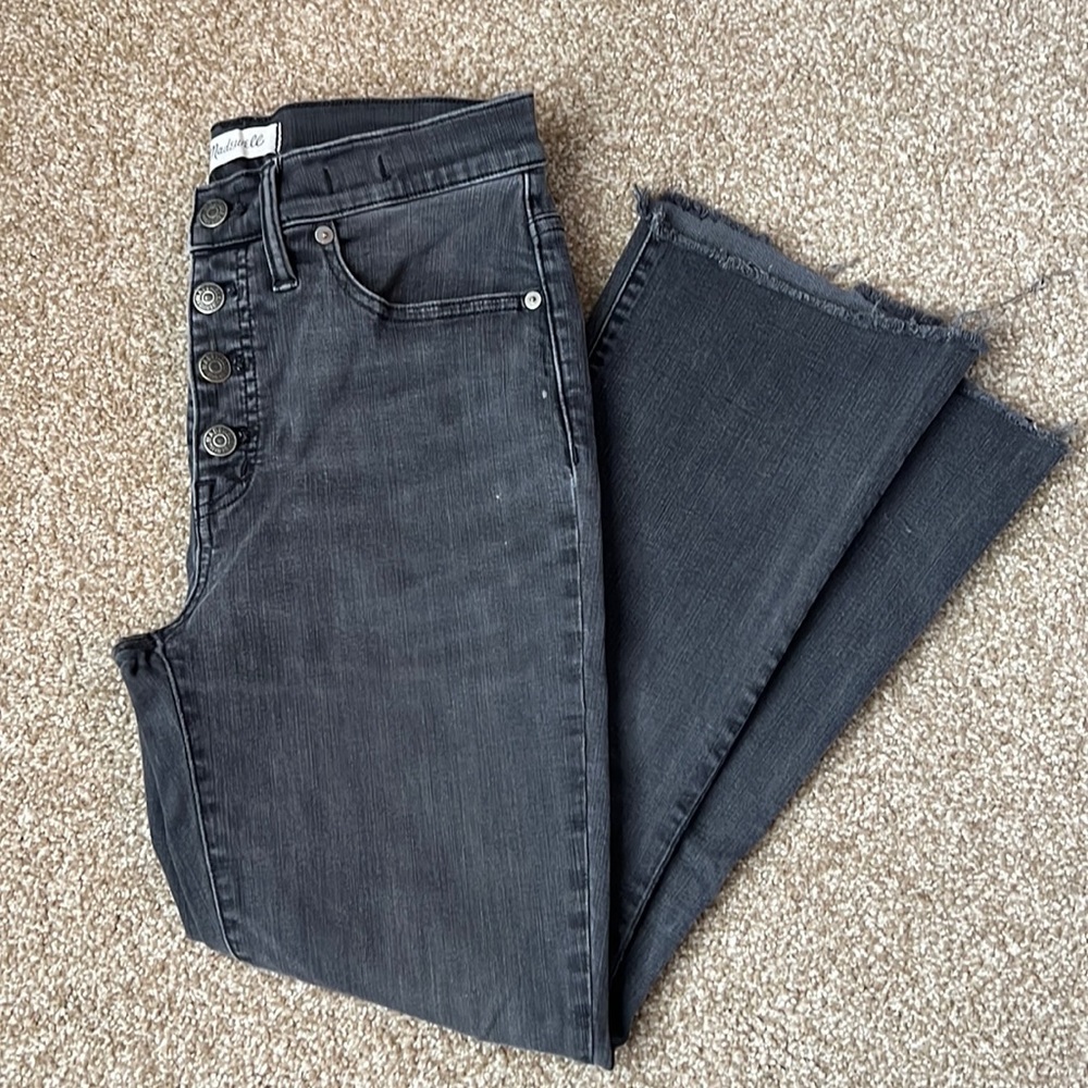 Madewell Cali-Demi Boot jeans, size 28